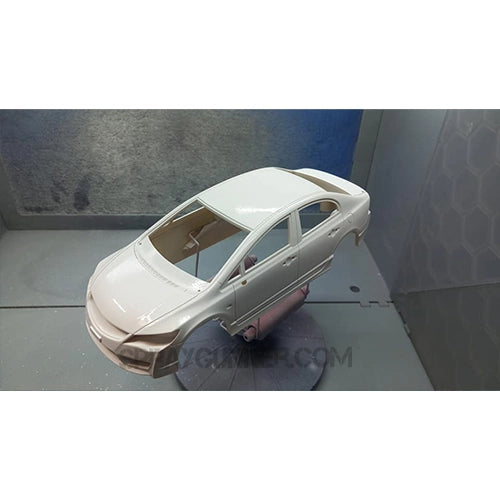 ALPHA MODEL 1/24 Scale Model Car Kit Honda Civic Type-R FD2 Alpha Models