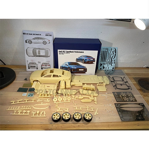 ALPHA MODEL 1/24 Scale Model Car Kit AUDI RS7 Alpha Models