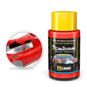 Cobra Motor Paints by AMMO: Rosso Corsa Racing AMMO by Mig Jimenez