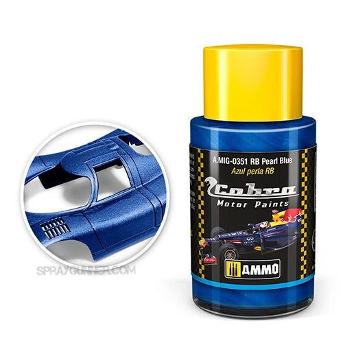 Cobra Motor Paints by AMMO: RB Pearl Blue AMMO by Mig Jimenez
