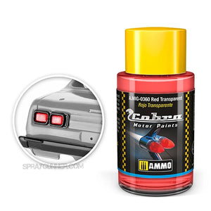 Cobra Motor Paints by AMMO: Red Transparent AMMO by Mig Jimenez