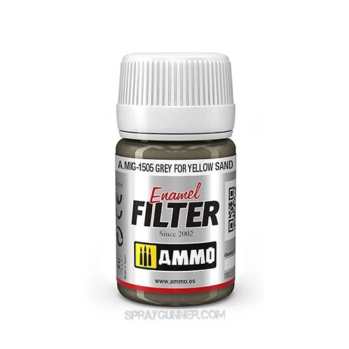 AMMO by MIG Filter Grey for Yellow Sand AMMO by Mig Jimenez