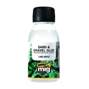 AMMO by MIG Glues Sand & Gravel Glue 100ml AMMO by Mig Jimenez