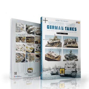 AMMO by MIG How to Paint Winter WWII German Tanks (Multilingual) AMMO by Mig Jimenez