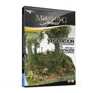 Ammo by MIG Publications MODELLING SCHOOL - How to use Vegetation in your Dioramas (Bilingual)