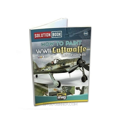 AMMO by MIG Publications - WWII LUFTWAFFE LATE FIGHTERS SOLUTION BOOK (Multilingual)