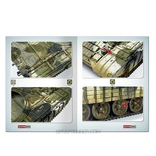 AMMO by MIG Publications - SOLUTION BOOK HOW TO PAINT MODERN RUSSIAN TANKS (Multilingual) AMMO by Mig Jimenez