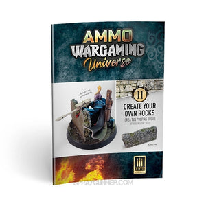AMMO by MIG Publications AMMO WARGAMING UNIVERSE Book 11 – Create your own Rocks (Multilingual Book)