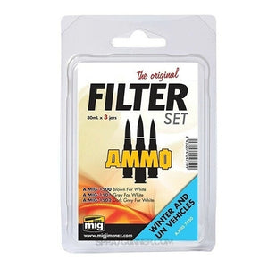AMMO by MIG Filter Set for Winter and UN Vehicles AMMO by Mig Jimenez