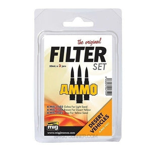 AMMO by MIG Filter Set for Desert Vehicles AMMO by Mig Jimenez