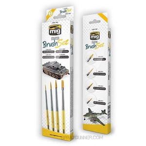 AMMO by MIG Brush Sets - Starter Brush Set AMMO by Mig Jimenez