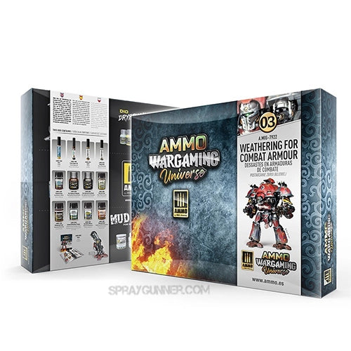AMMO WARGAMING UNIVERSE 03 Box Set - Weathering Combat Armour AMMO by Mig Jimenez