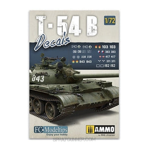 AMMO by MIG Decal Sheets - T-54B. Decals 1/72 AMMO by Mig Jimenez