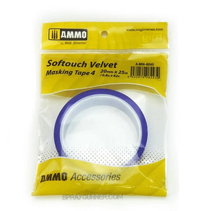 AMMO by MIG Accessories SOFTOUCH VELVET MASKING TAPE 4 (20mm X 25M) AMMO by Mig Jimenez