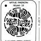 Native American Round #1 Stencil for airbrushing by NO-NAME Brand