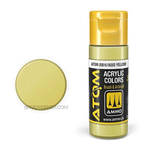 ATOM Acrylic Colors: Faded Yellow
