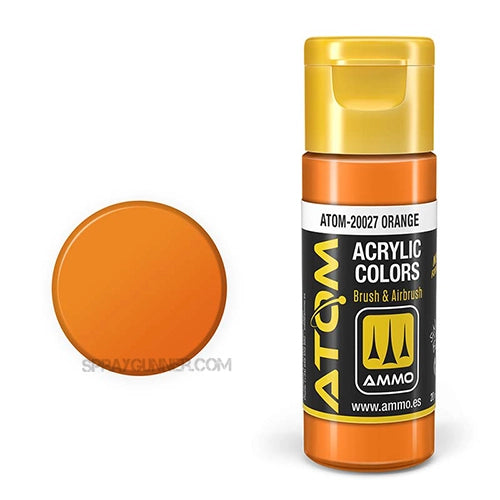 ATOM Acrylic Colors: Orange AMMO by Mig Jimenez