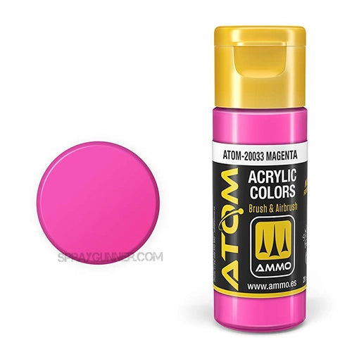 ATOM Acrylic Colors: Magenta