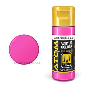 ATOM Acrylic Colors: Magenta