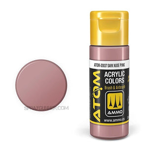 ATOM Acrylic Colors: Dark Nude Pink