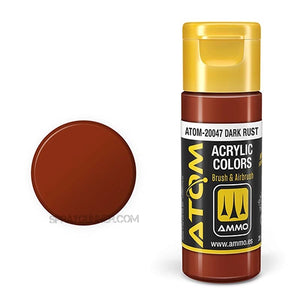 ATOM Acrylic Colors: Dark Rust