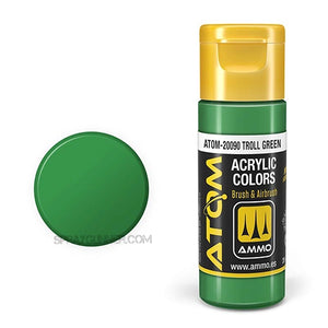 ATOM Acrylic Colors: Troll Green