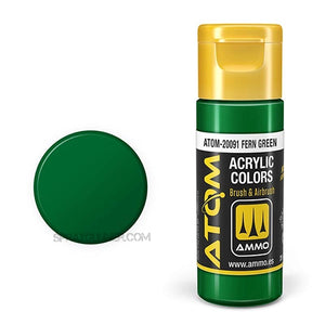 ATOM Acrylic Colors: Fern Green