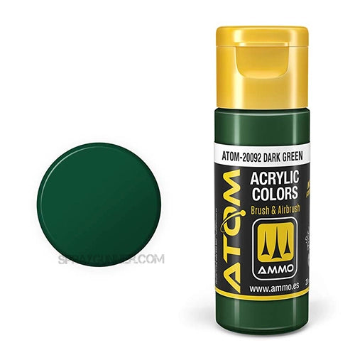 ATOM Acrylic Colors: Dark Green