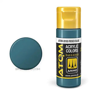 ATOM Acrylic Colors: French Blue