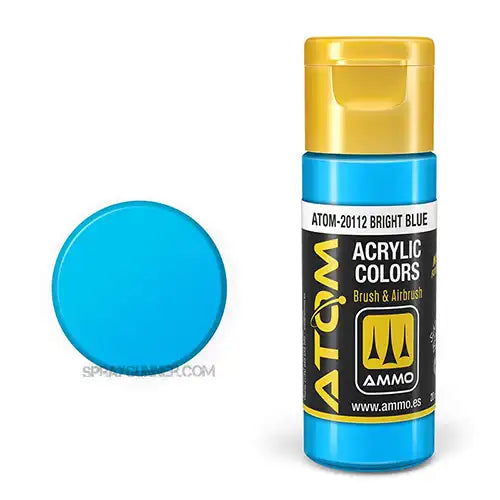 ATOM Acrylic Colors: Bright Blue