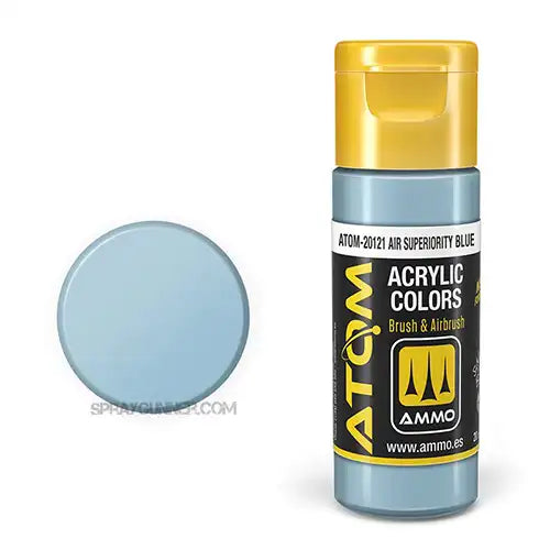 ATOM Acrylic Colors: Air Superiority Blue