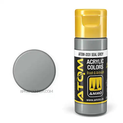 ATOM Acrylic Colors: Seal Grey