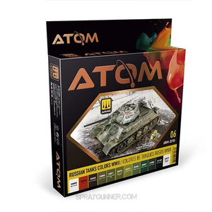 ATOM Russian Tanks Colors WWII Set