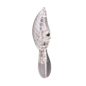 Crank Bait Clear Unpainted Plastic Fishing Lure (hex pattern) NO-NAME brand