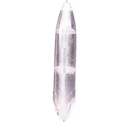 Large Unpainted Clear Plastic Crank Bait Fishing Lure NO-NAME brand