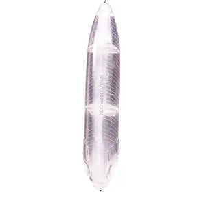 Large Unpainted Clear Plastic Crank Bait Fishing Lure NO-NAME brand