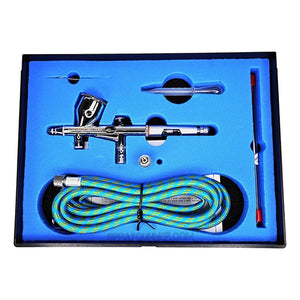Adjustable airbrush kit double action gravity feed NO-NAME brand