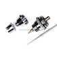 Adjustable airbrush kit double action gravity feed