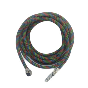 Iwata Braided Airbrush Hose 10ft + Quick Connect Fitting Iwata