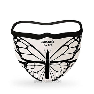 AMMO by MIG AMMO for Life "Butterfly" Face Mask