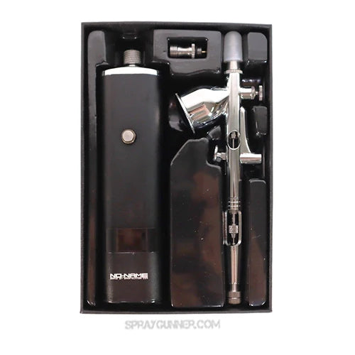 Open Box Cordless Airbrush Set with battery powered compressor 2023 model NO-NAME brand