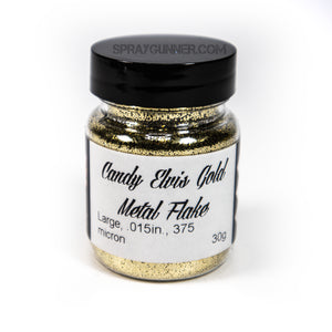 Flake King: Candy Elvis Gold Metal Flake