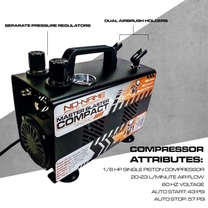 Compact Master Blaster Airbrush Compressor by NO-NAME Brand