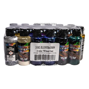 Createx Illustration Colors Wheel Set 2oz. - SprayGunner