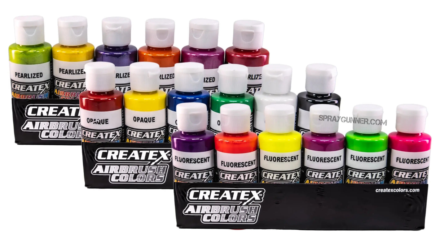 Createx Colors Paint Center | Water-Based Airbrush Paint | SprayGunner