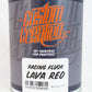 Custom Creative Paints Flourescent Lava Red 1 liter 33.8oz FLS-LR-1L Custom Creative