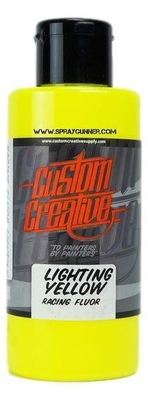 Custom Creative Solvent-Based Racing Fluorescents Lighting Yellow FLS-LY-150 Custom Creative