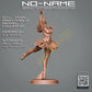 STL 3D Print Vampire Ballerina: 112mm Figure | 1/12 Scale