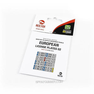 1/24 European License plates vol.02