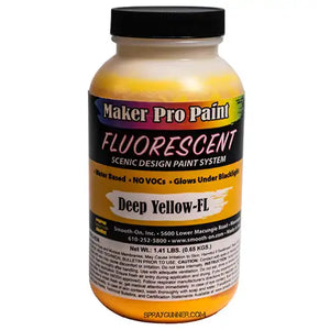 Maker Pro Paints: Fluorescent Deep Yellow